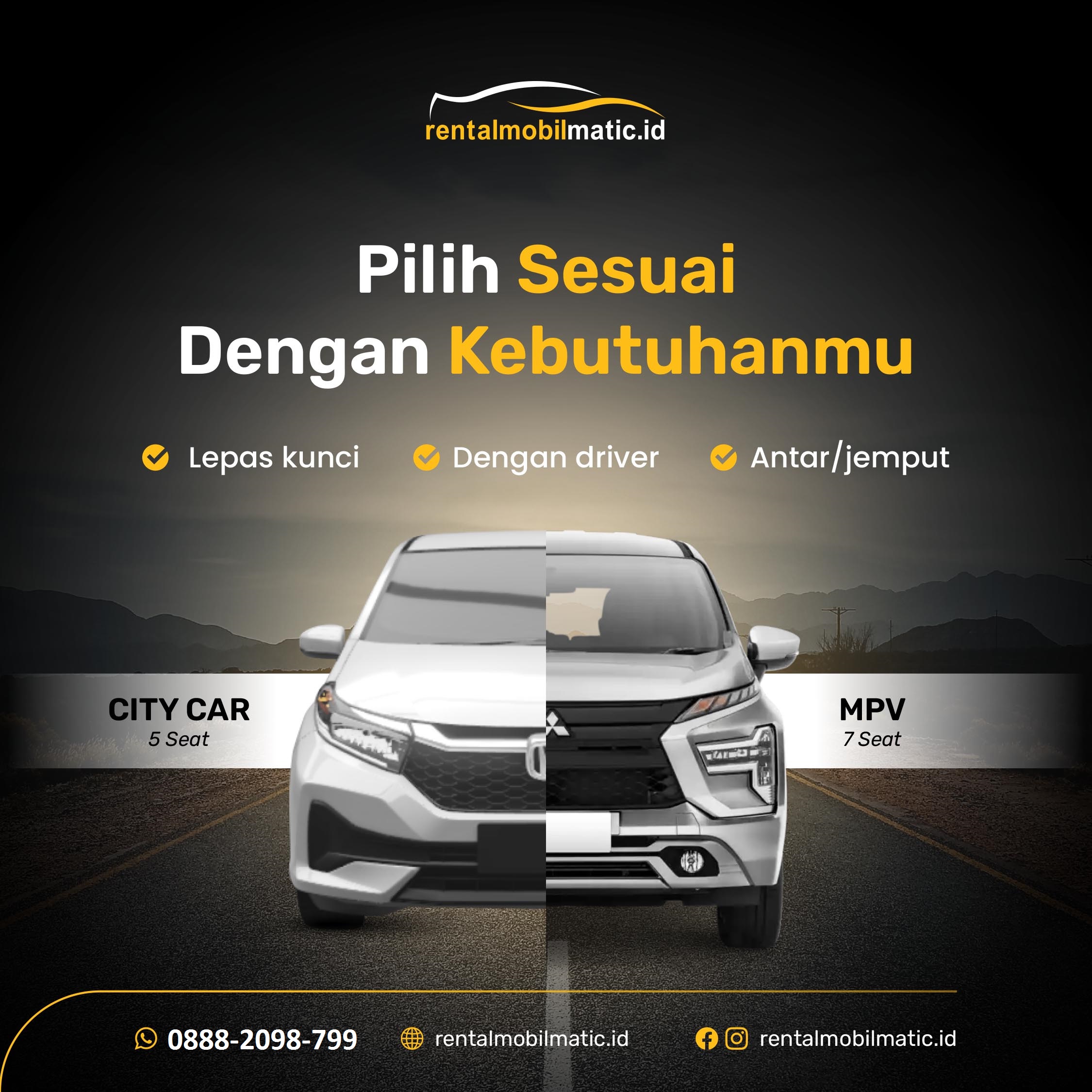 Rental mobil matic