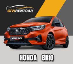 rental mobil bsd, rental mobil tangerang selatan, rental mobil brio, givi rentcar.