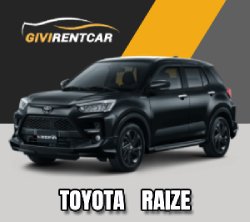 rental mobil bsd, rental mobil tangerang selatan, rental mobil raize, givi rentcar.